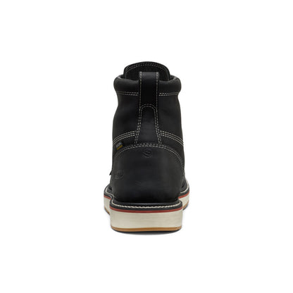 Men's Liberty 6" Waterproof Boot (Carbon Toe) Black/Gum - Keen