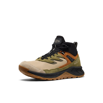 Men's Hightrail Waterproof Hiking Boot Safari/Black - Keen