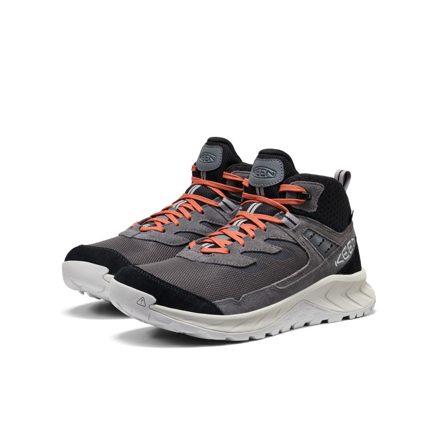Men's Hightrail Waterproof Hiking Boot Magnet/Burnt Brick - Keen