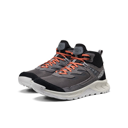 Men's Hightrail Waterproof Hiking Boot Magnet/Burnt Brick - Keen
