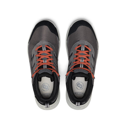 Men's Hightrail Waterproof Hiking Boot Magnet/Burnt Brick - Keen