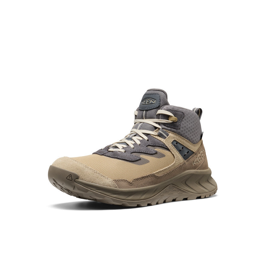 Men's Hightrail Waterproof Hiking Boot Safari/Steel Grey - Keen