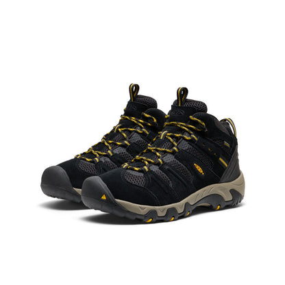 Men's Headout Waterproof Hiking Boot Black/Lemon Curry - Keen
