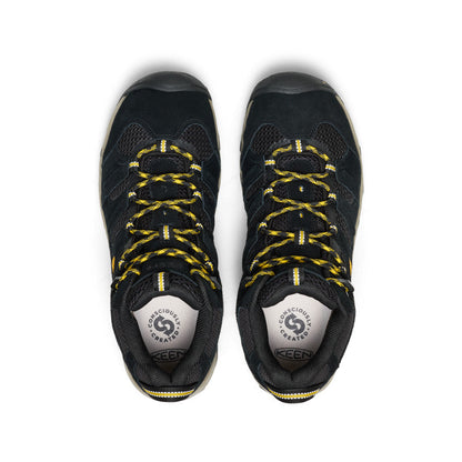 Men's Headout Waterproof Hiking Boot Black/Lemon Curry - Keen