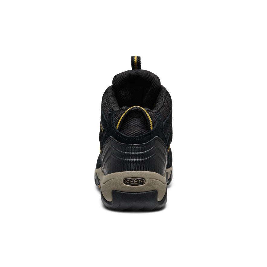 Men's Headout Waterproof Hiking Boot Black/Lemon Curry - Keen