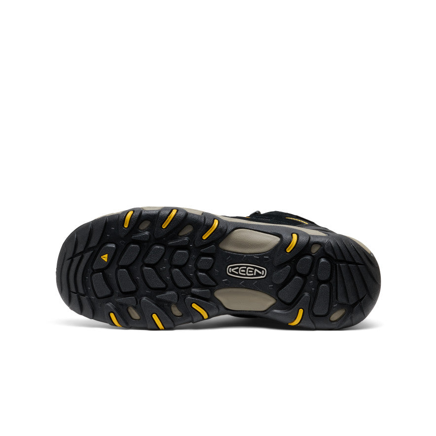 Men's Headout Waterproof Hiking Boot Black/Lemon Curry - Keen
