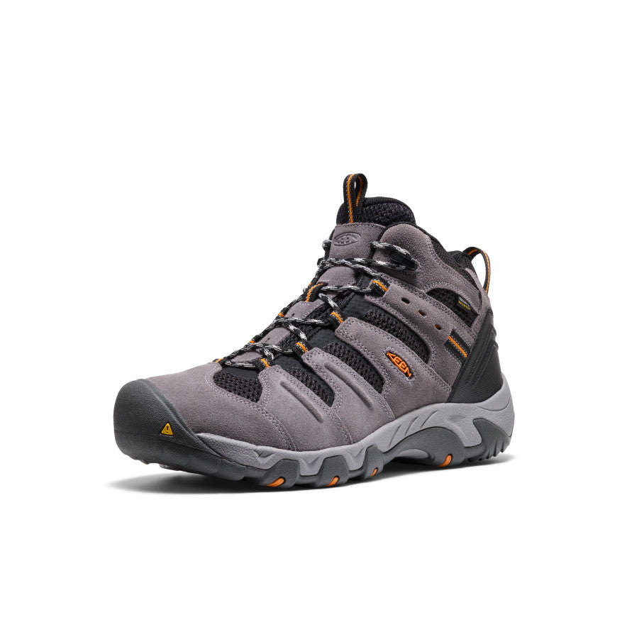 Men's Headout Waterproof Hiking Boot Magnet/Orange Pepper - Keen