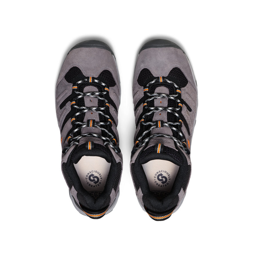 Men's Headout Waterproof Hiking Boot Magnet/Orange Pepper - Keen