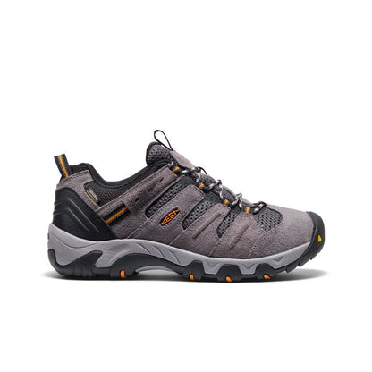Men's Headout Waterproof Hiking Shoe Steel Grey/Orange Pepper - Keen