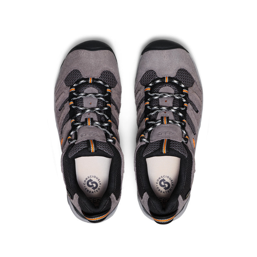 Men's Headout Waterproof Hiking Shoe Steel Grey/Orange Pepper - Keen