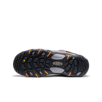 Men's Headout Waterproof Hiking Shoe Steel Grey/Orange Pepper - Keen