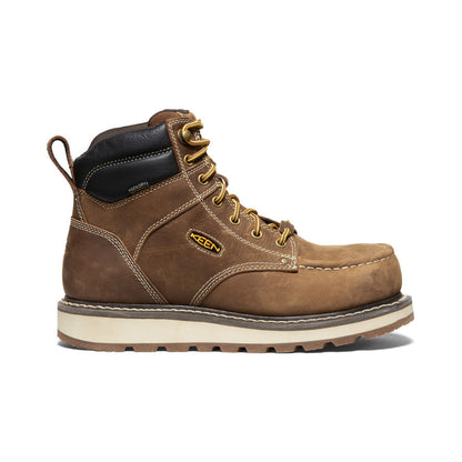 Men's Cincinnati 6" Waterproof Boot (Carbon Toe) Belgian/Sandshell - Keen