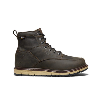 Men's San Jose 6" Waterproof Boot (Soft Toe) Cascade Brown - Keen
