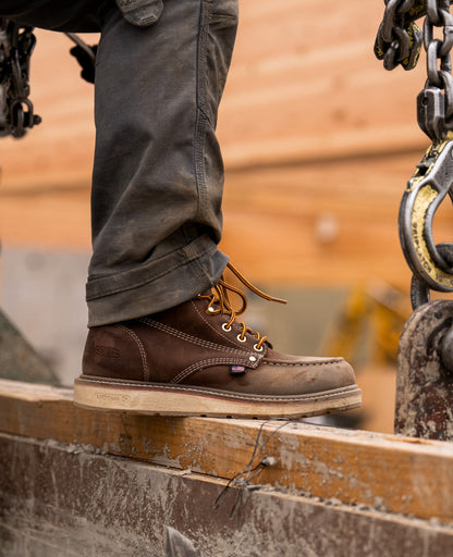Men's Liberty 6" Waterproof Boot (Carbon Toe) Chestnut/Gum - Keen