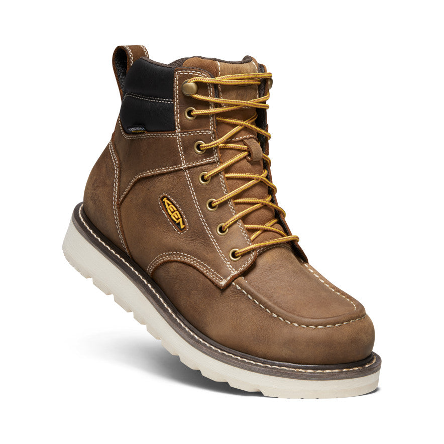 Men's Cincinnati 6" Waterproof Boot (Soft Toe) Belgian/Sandshell - Keen