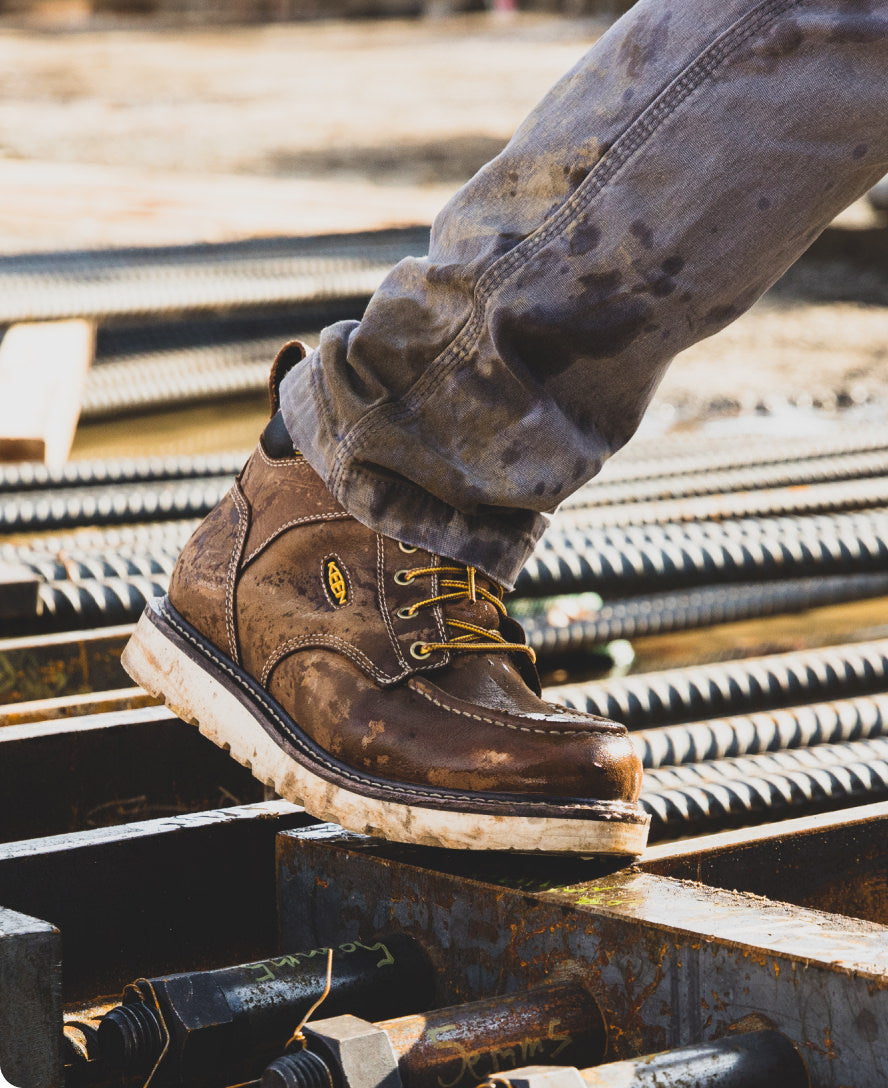 Men's Cincinnati 6" Waterproof Boot (Soft Toe) Belgian/Sandshell - Keen