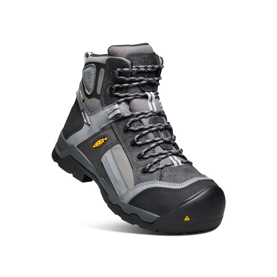 Men's Davenport 6" Insulated Waterproof Boot (Composite Toe) Magnet/Steel Grey - Keen