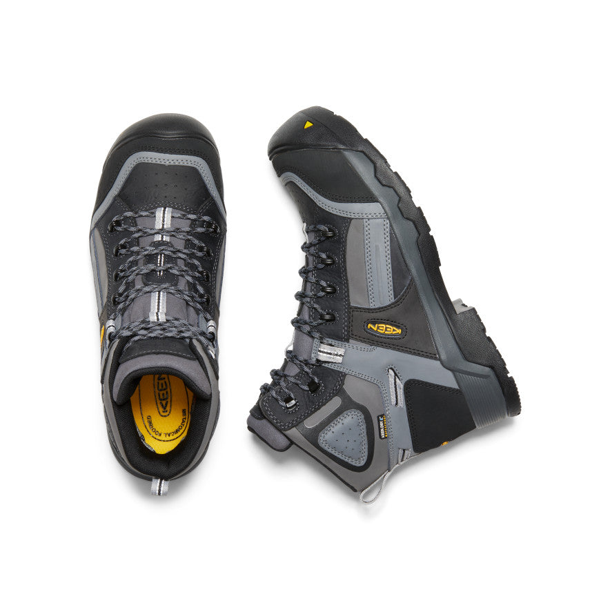 Men's Davenport 6" Insulated Waterproof Boot (Composite Toe) Magnet/Steel Grey - Keen
