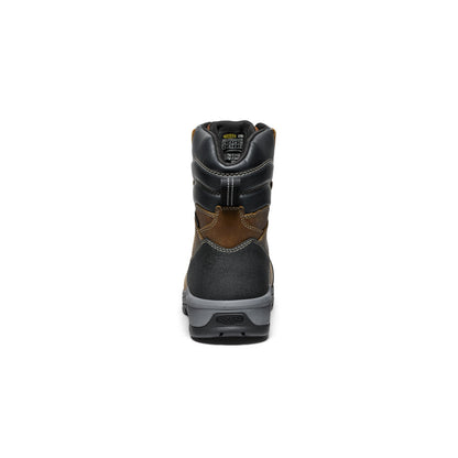 Men's Evanston 8" Insulated Waterproof Boot (Soft Toe) Bison/Black - Keen