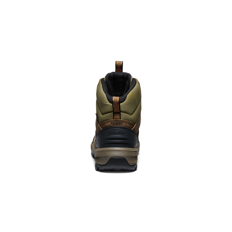 Men's Revel IV Polar Waterproof Boot Bison/Orange Pepper - Keen