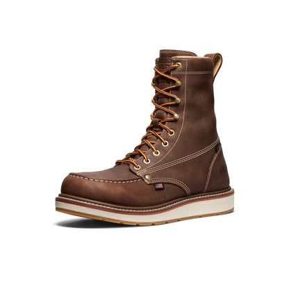 Men's Liberty 8" Waterproof Boot (Carbon Toe) Chestnut/Gum - Keen