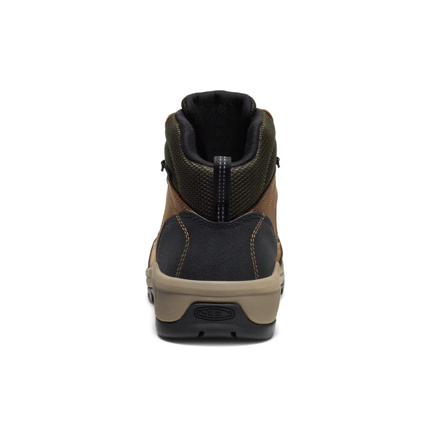 Men's Skokie Waterproof Work Boot (Soft Toe) Forest Night/Black - Keen