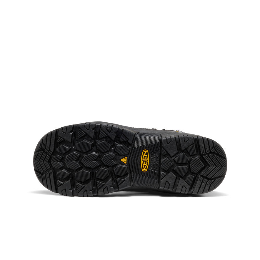 Men's Skokie Waterproof Work Boot (Soft Toe) Black/Black - Keen