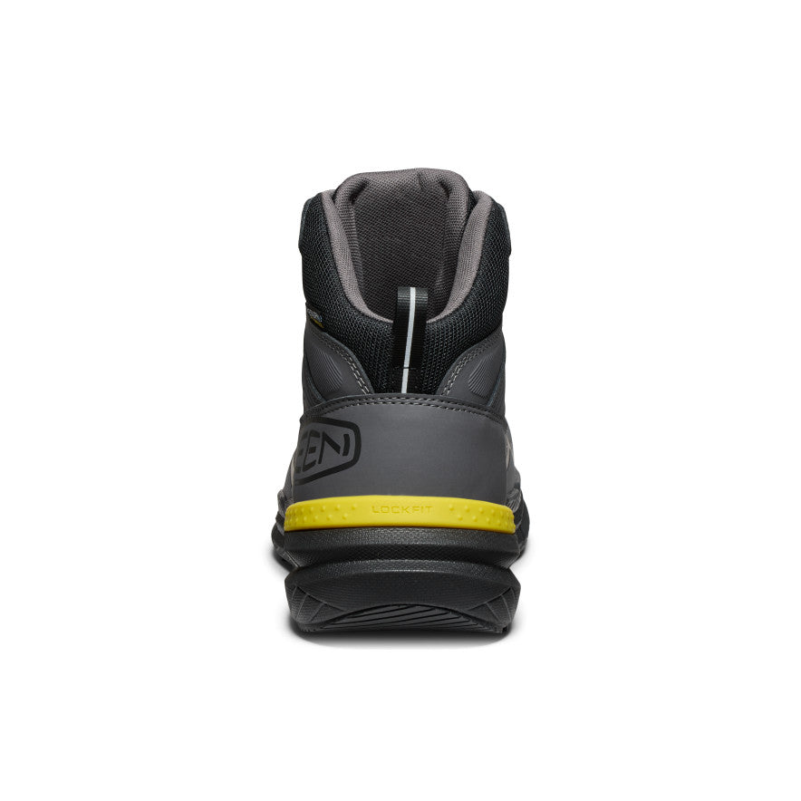 Men's Synchro Waterproof Work Boot (Carbon Toe) Magnet/Black - Keen