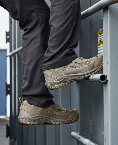 Men's Reno Waterproof (Carbon Toe) Brindle/Morel - Keen