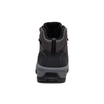 Men's Skokie Waterproof Work Boot (Carbon Toe) Magnet/Black - Keen