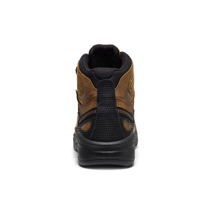 Men's Targhee IV Waterproof Work Boot (Soft Toe) Belgian/Black - Keen