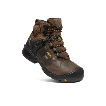 Men's Dover 6" Waterproof (Carbon Toe) Dark Earth/Black - Keen