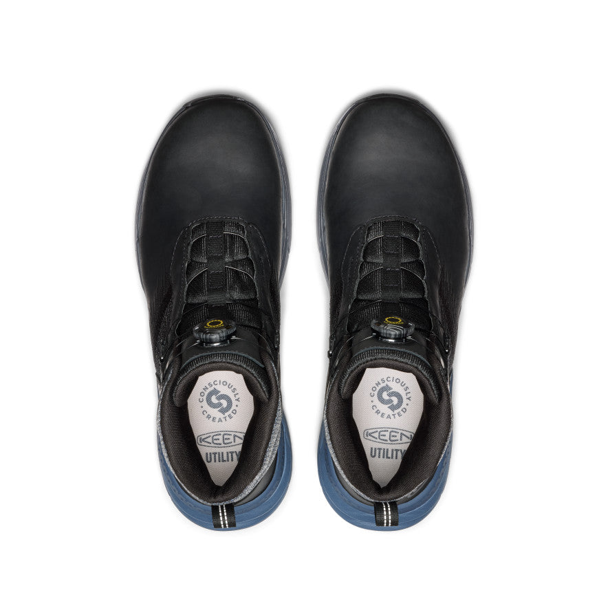 Men's Snapline RF Waterproof Boot (Carbon Toe) Vintage Indigo/Black - Keen