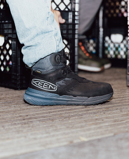 Men's Snapline RF Waterproof Boot (Carbon Toe) Vintage Indigo/Black - Keen