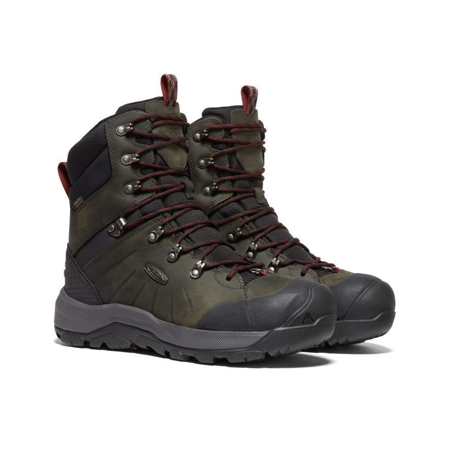 Men's Revel IV High Polar Waterproof Boot Magnet/Red Carpet - Keen