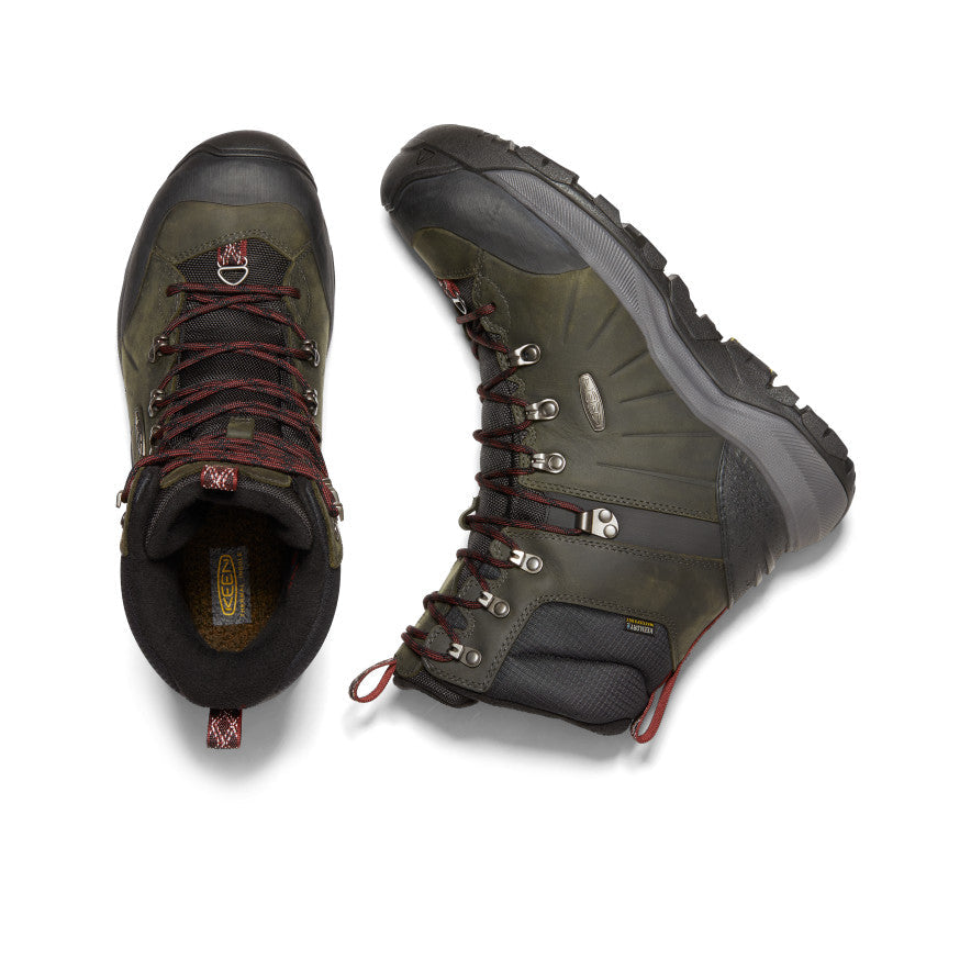 Men's Revel IV High Polar Waterproof Boot Magnet/Red Carpet - Keen