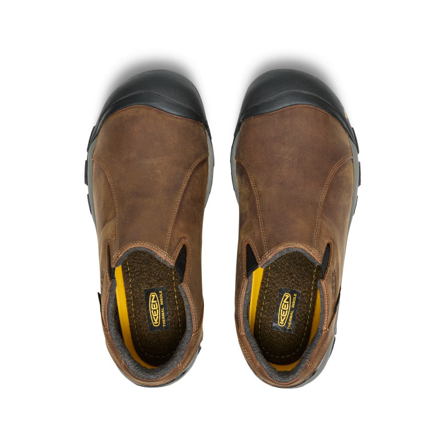 Men's Brixen Waterproof Shoe Wide Slate Black/Madder Brown - Keen