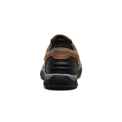 Men's Brixen Waterproof Shoe Wide Slate Black/Madder Brown - Keen