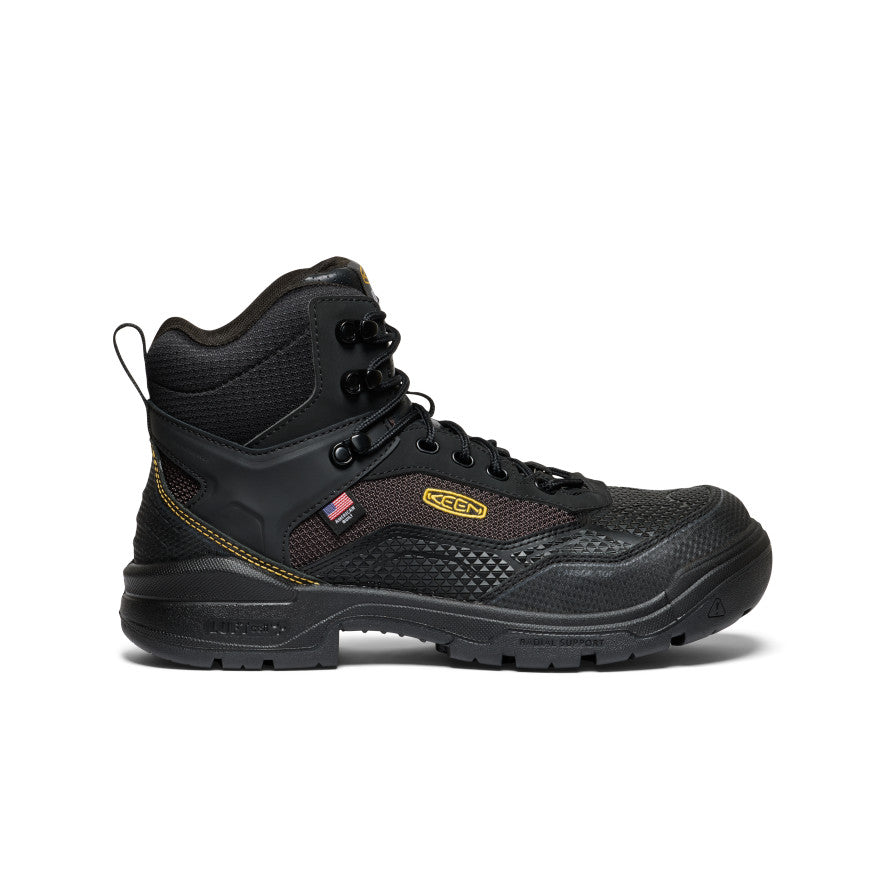 Men's Stronglite Waterproof Boot (Carbon Toe) Black/Black - Keen