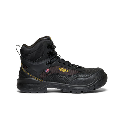Men's Stronglite Waterproof Boot (Carbon Toe) Black/Black - Keen