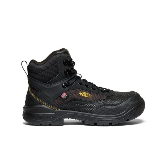 Men's Stronglite Waterproof Boot (Carbon Toe) Black/Black - Keen