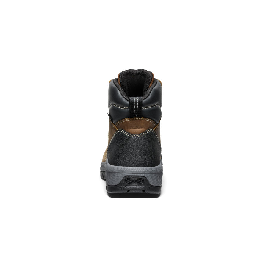 Men's Evanston 6" Waterproof Boot (Soft Toe) Bison/Black - Keen