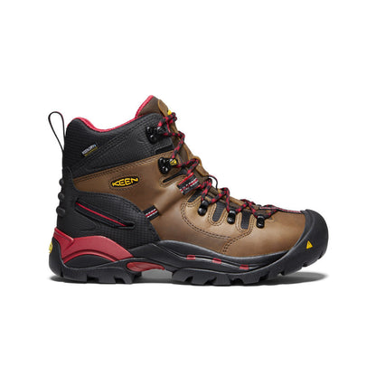 Men's Pittsburgh 6" Waterproof Boot (Steel Toe) Bison - Keen