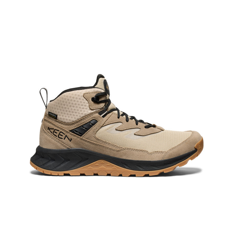 Men's Hightrail Waterproof Wide Hiking Boot Brindle/Oak Buff - Keen