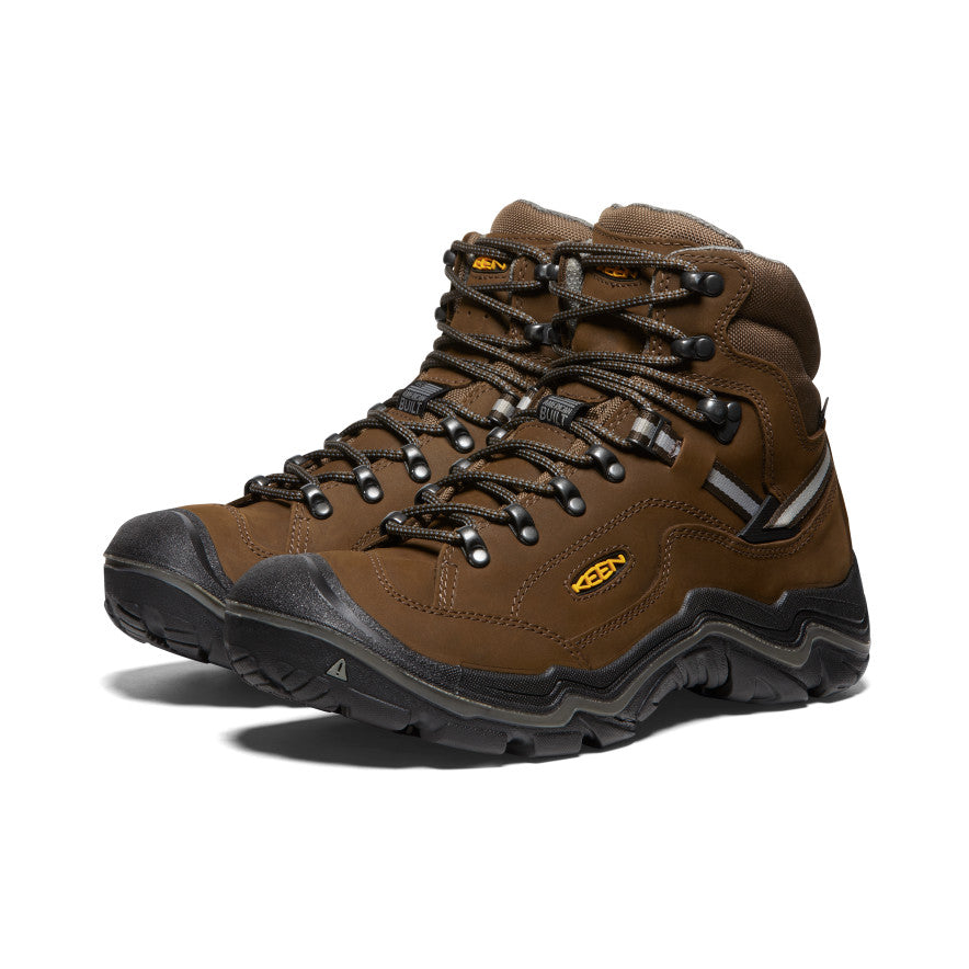Men's Durand II Waterproof Boot Wide Cascade Brown/Gargoyle - Keen