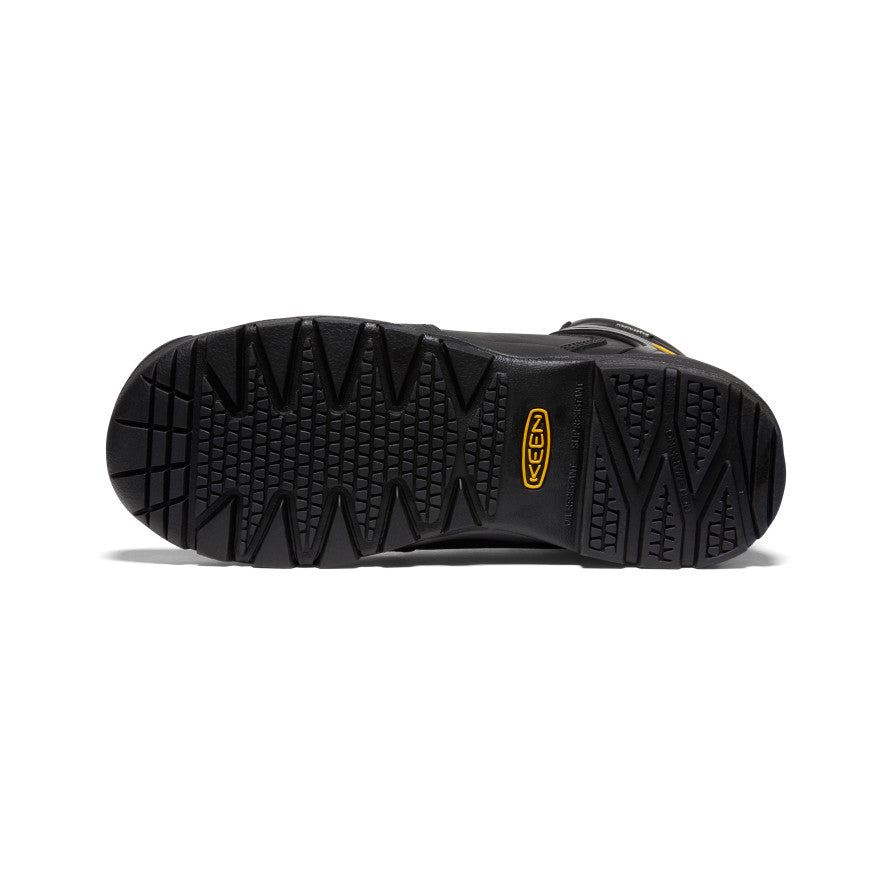Men's Louisville 6" Waterproof Boot (Steel Toe) Black - Keen