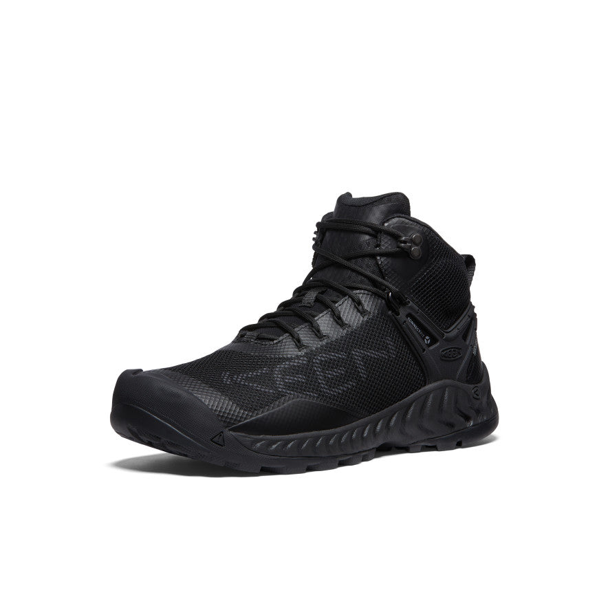 Men's NXIS EVO Waterproof Boot Triple Black - Keen