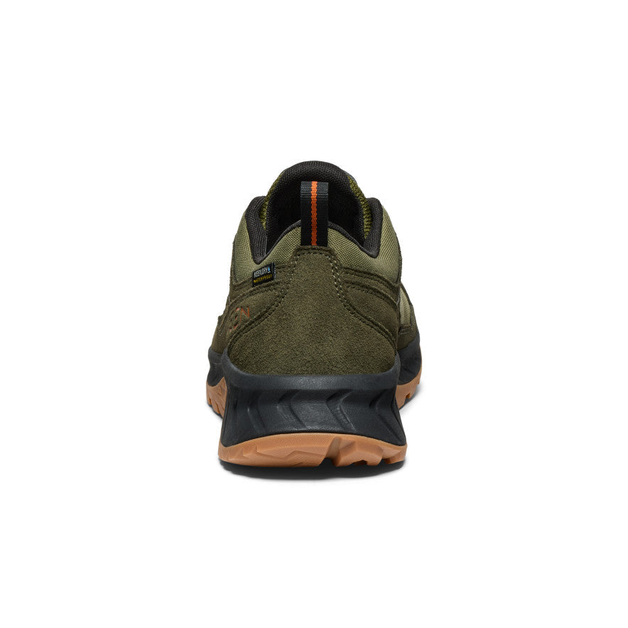 Men's Hightrail Waterproof Hiking Shoe Winter Moss/Gold Flame - Keen