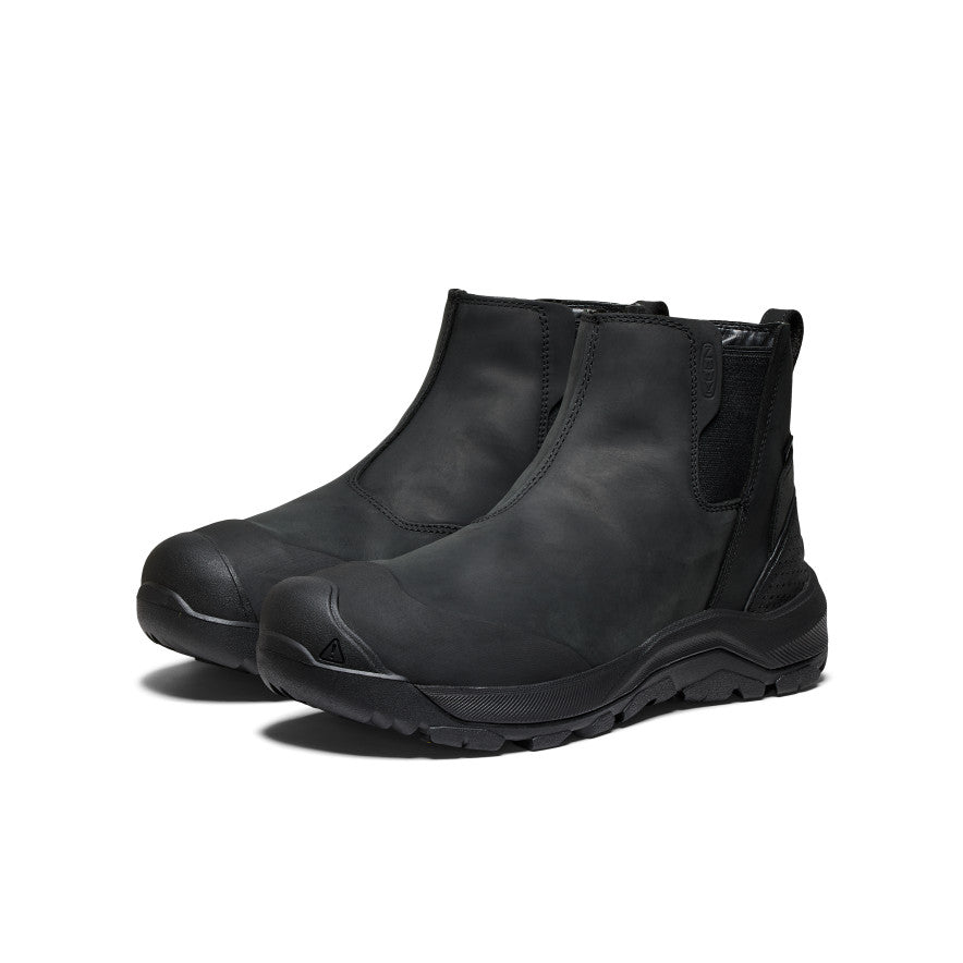 Men's Revel IV Waterproof Chelsea Black/Black - Keen