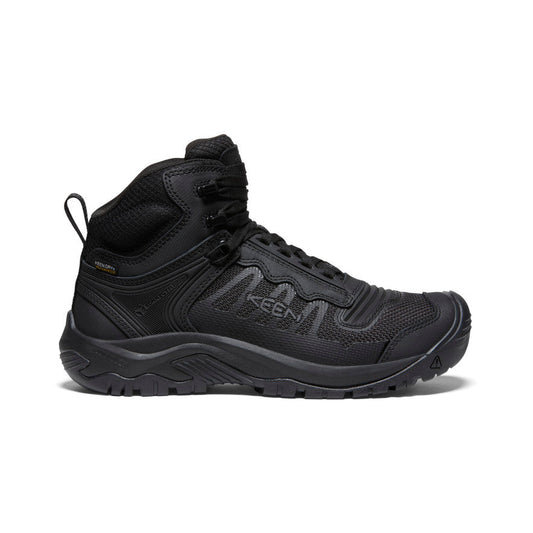 Men's Reno Waterproof Mid (Soft Toe) Black/Black - Keen